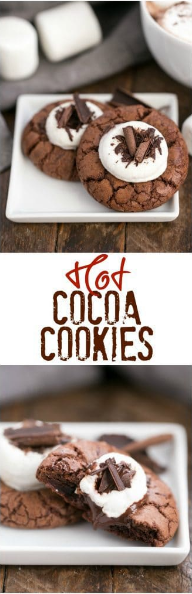 Hot Cocoa Cookies