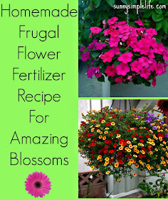 homemade organic flower fertilizer
