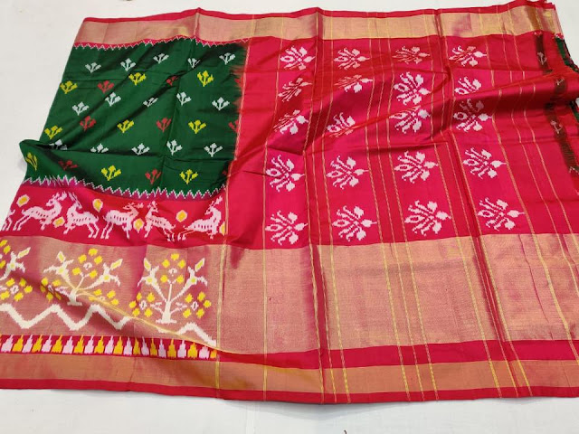 Pochampally Handloom Double Ikkat Sarees