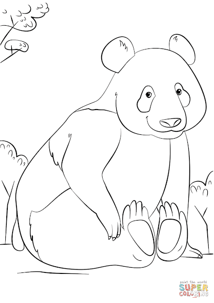 Click The Cute Panda Coloring Pages To View Printable Version Or Color It  Online Patible With Ipad And Android Tablets