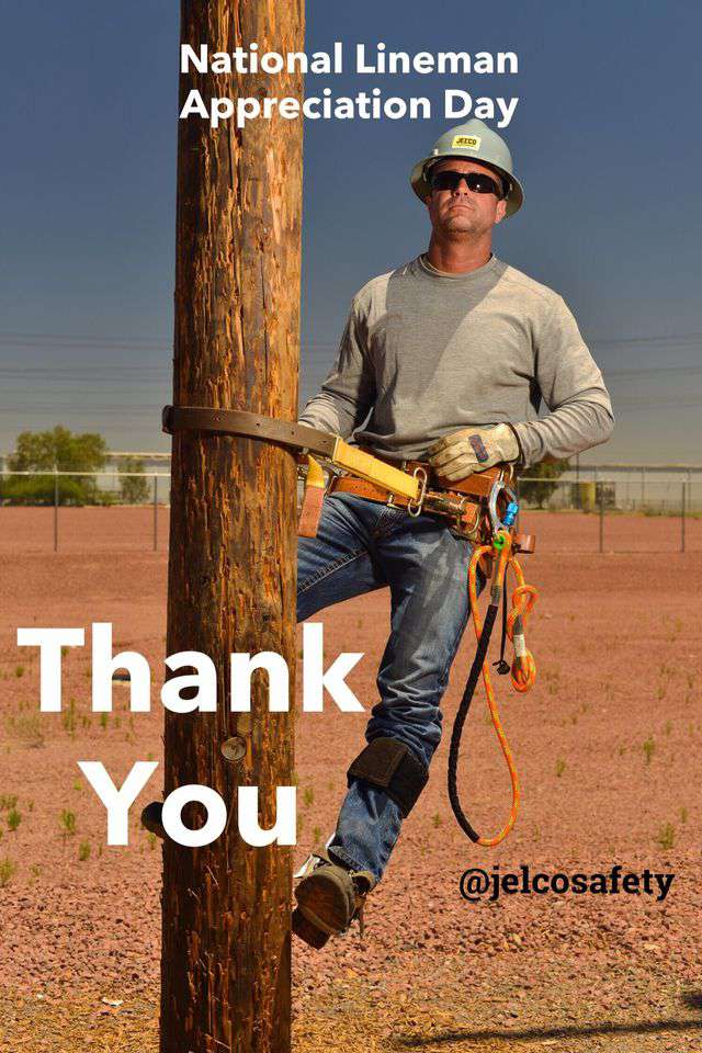 National Lineman Appreciation Day Wishes Awesome Picture