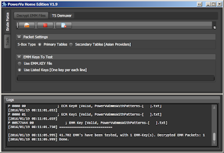 Update ECM Key Powervu Terbaru