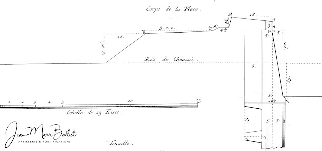 Cormontaigne (L. de) — Architecture militaire ou l'art de fortifier […], 1741