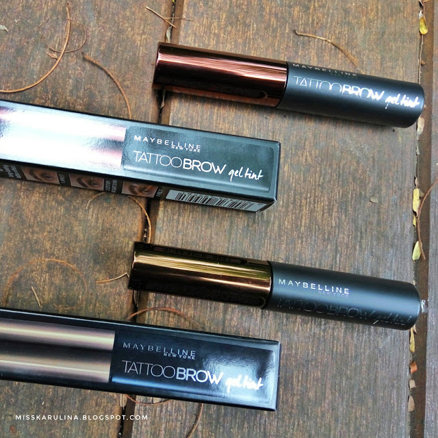 Review Maybelline tattoo brow gel