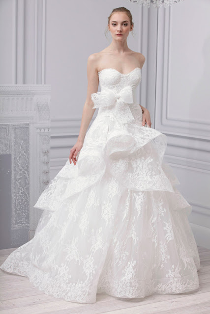 Monique Lhuillier 2013 brautkleid