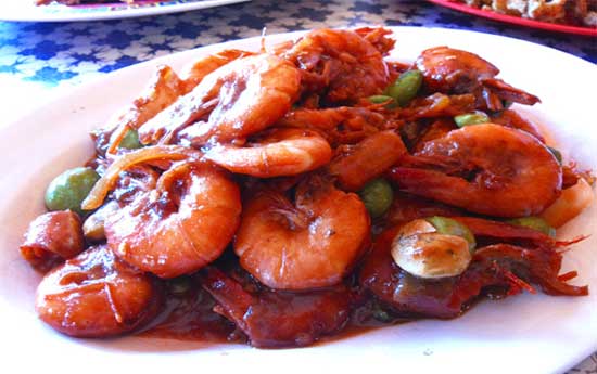 Resep Tumis Udang pedas Yang Enak