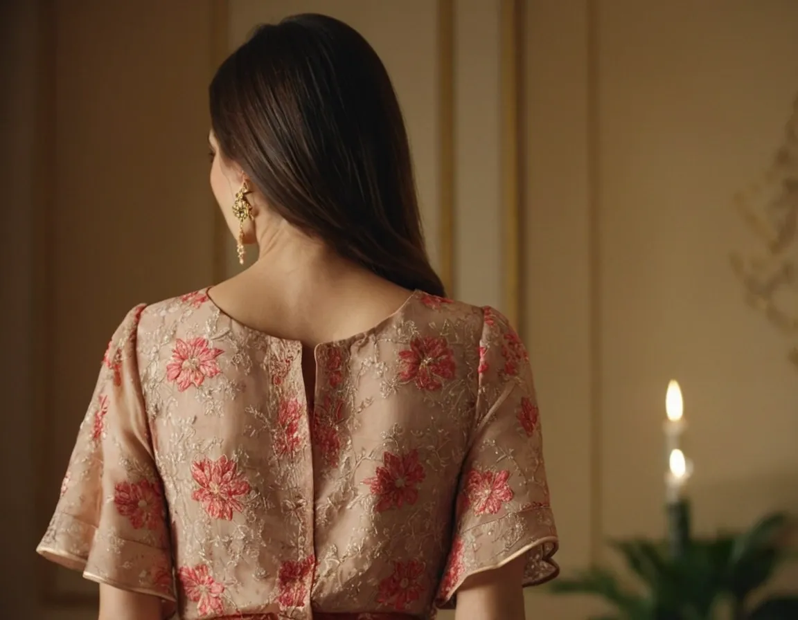 Modern Blouse Back Design