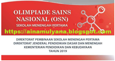  OSN adalah kegiatan Kemendikbud tahunan yang memotivasi dan menumbuhkembangkan atmostir c JUKLAK JUKNIS OSN SMP TAHUN 2019