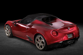 Alfa Romeo 4C Spider 33 Stradale Tributo (2020) Rear Side