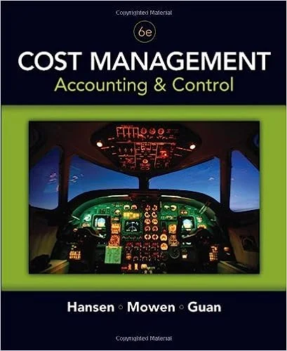 Cost Management: Accounting and Control, 6th Edition PDF