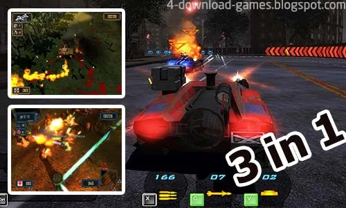 تنزيل العاب سيارات Battle Cars Games Pack