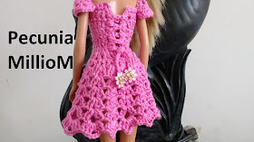 Como Fazer Vestido de Grávida Para Barbie PAP Com Pecunia MillioM 4