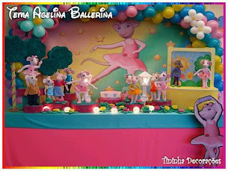 Children Parties, Angelina Ballerina Decoration