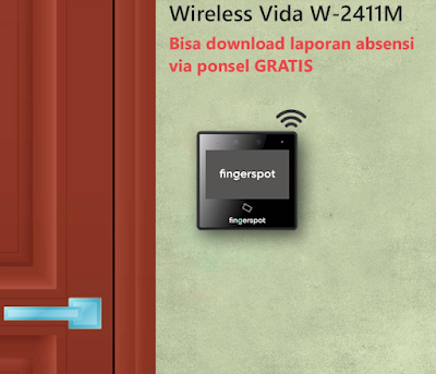 Alat Absensi Wajah Fingerspot Vida W 2411 M