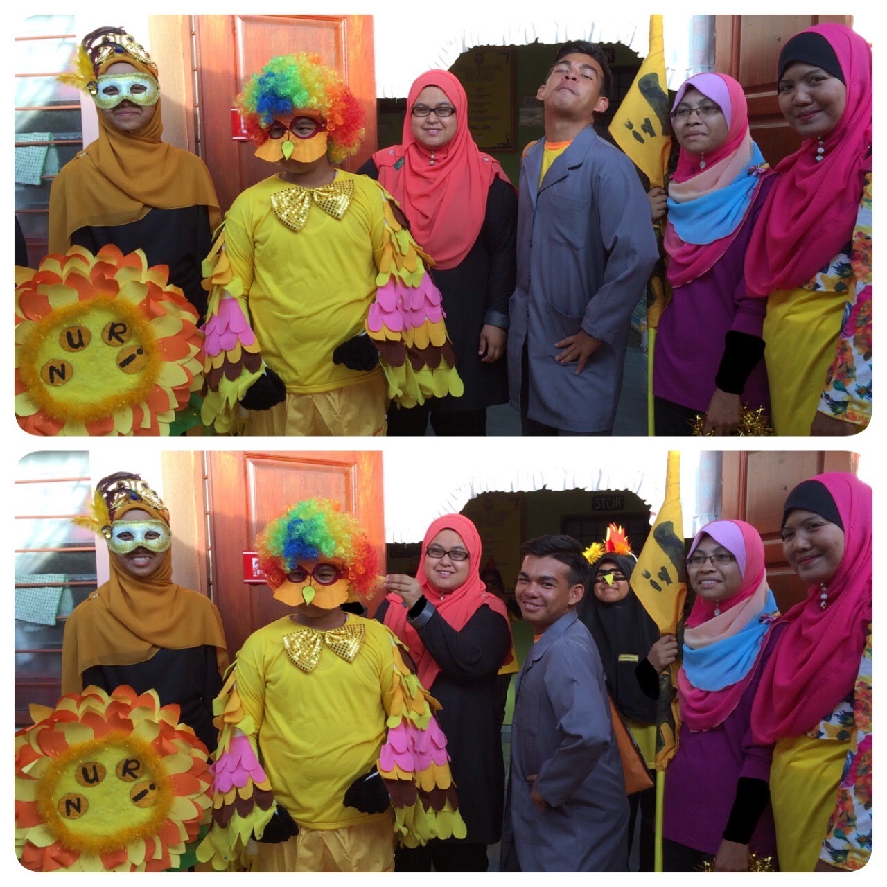 Once Upon a Time: Maskot rumah sukan kuning