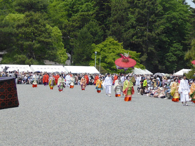 京都御苑・葵祭　女人列・斎王代列