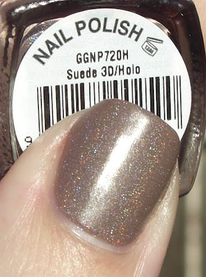 glitter gal suede nail swatch