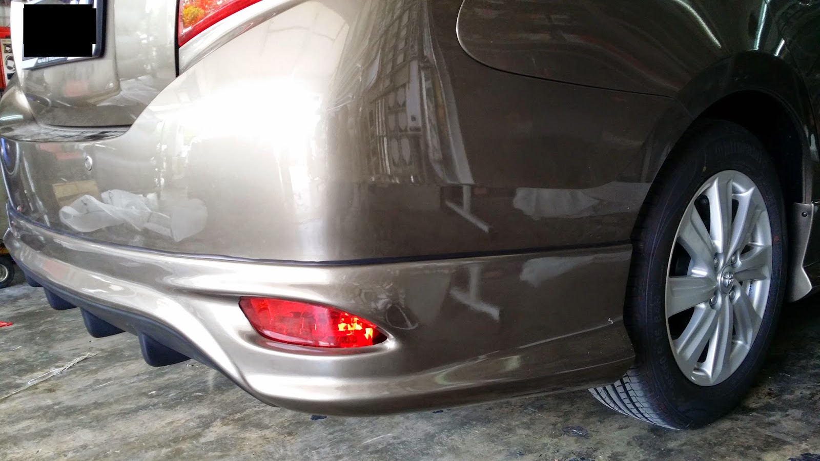 TCA AUDIO CAR ACCESSORIES: Vios bodykit TOMS with SPOILER 2014