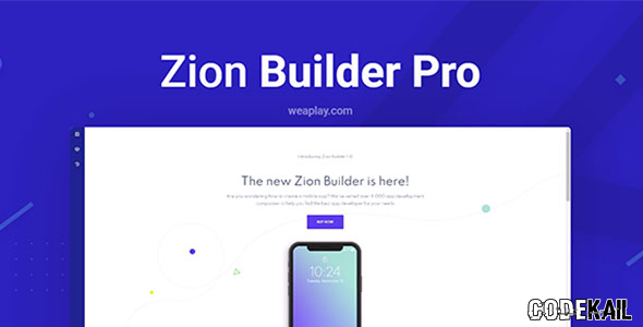 Zion Builder Pro V3.4.0 - The Fastest WordPress Page Builder