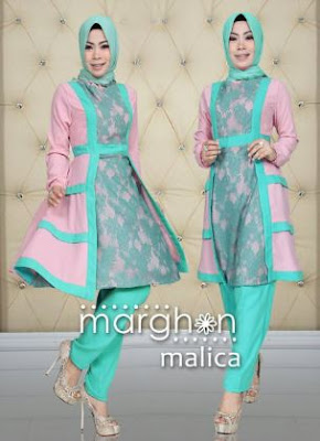  kini lebih modis dan elegan di banding dengan model busana muslim  45+ Trend Model Baju Muslim Desain Terbaik 2017