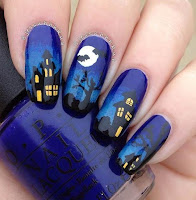 Ideas de manicura : Decoración de uñas para Halloween