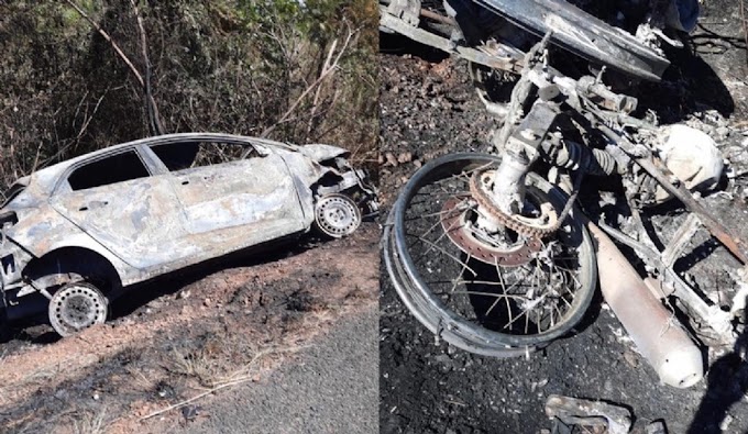 ACIDENTE FATAL - Duas pessoas morrem em colisão frontal na BR-316 em Caxias
