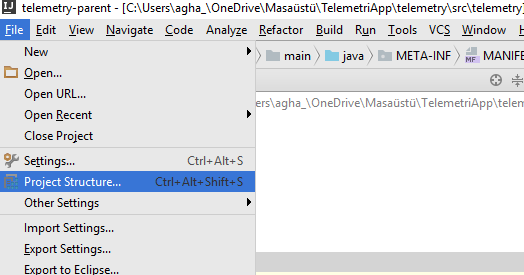 IntelliJ IDEA İle Jar Dosyası Oluşturma