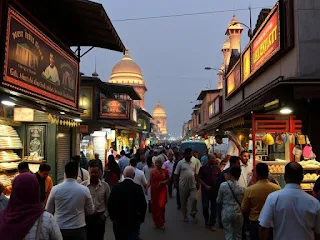 Delhi’s sprawling bazaars like Chandni Chowk