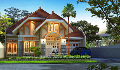 Contoh Rumah Klasik Terbaru 2014