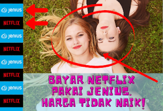 Bayar Netflix Pakai JENIUS. Harga Tidak Naik!