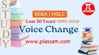 Voice Change - Class 10 SEBA HSLC Exam