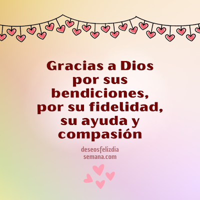 mensaje frases cristianas de bendiciones para este día