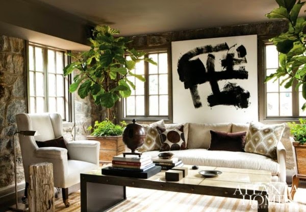 living room,  neutral scheme, pattern, texture, contrast 