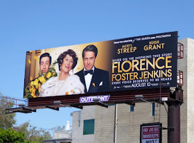Florence Foster Jenkins movie billboard