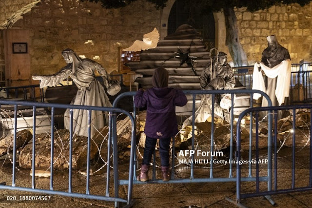 The Gaza Nativity Scene" by Tariq Salsa