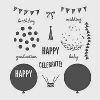  Celebrate Today Photopolymer Stamp 