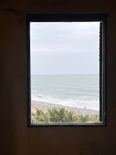 window view of ocean