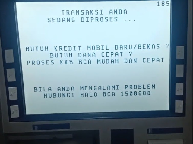 cara ambil uang di atm