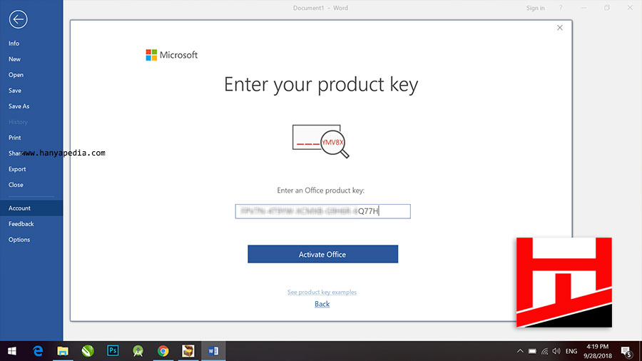 Aktivasi Office 2019 - Jual Lisensi Aktivasi Key Microsoft Office 2019 ... - Microsoft office 2019 berisikan berbagai aplikasi perkantoran seperti word, excel, powerpoint, dan banyak itulah alasan kenapa anda wajib melakukan aktivasi office 2019 di laptop atau komputer.