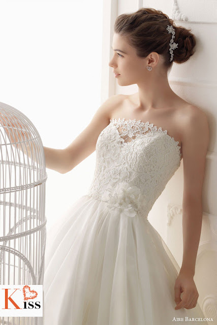 Aire Barcelona 2014 Lace Wedding Dresses