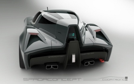 The Codatronica is a modern taken on last century's sports car designs