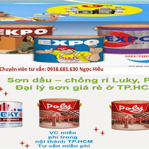Đại lý sơn dầu Expo giá rẻ, sơn từ Nhà máy chính hãng - chất lượng mọi công trình.