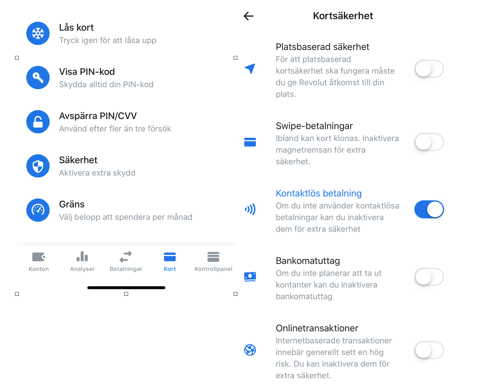 Cornucopia?: Säkerhetsfunktionerna i Revolut - skaffa kort och få 
