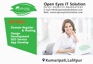 Web or App Development in Lalitpur, Nepal Open Eyes IT Solution 