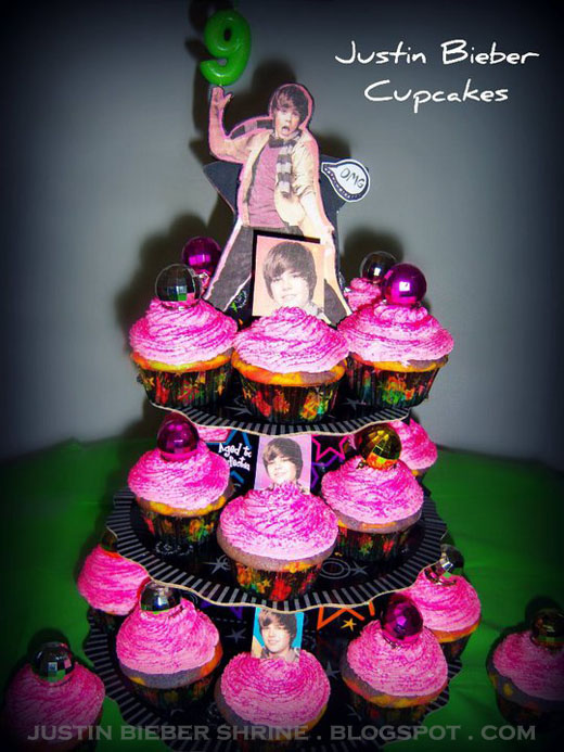 yummy justin bieber cupcakes