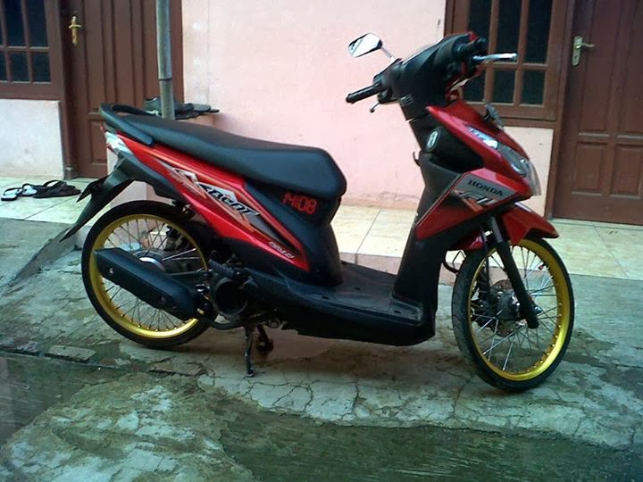  Modifikasi  Honda  Beat  PGM Fi  Gambar Inspirasi Modifikasi  