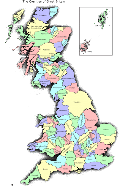 The map is shown curtesy of Map Of Scotland Counties. The map is shown curtesy of