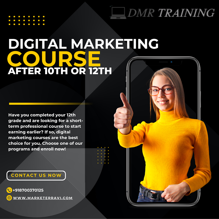 Unlock Your Future: Digital Marketing Course Tailored for 10th and 12th Graduates