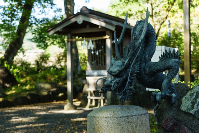 手水舎の龍と薬神神社～常陸国出雲大社（茨城県笠間市）