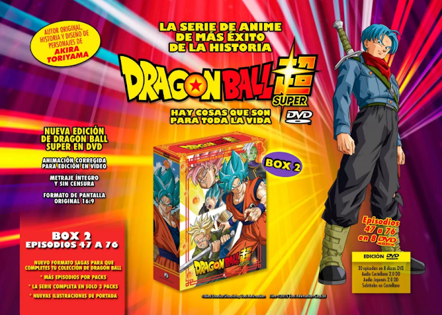 Review de Dragon Ball SUPER BOX: Sagas Completas vol.2, de Selecta Visión.